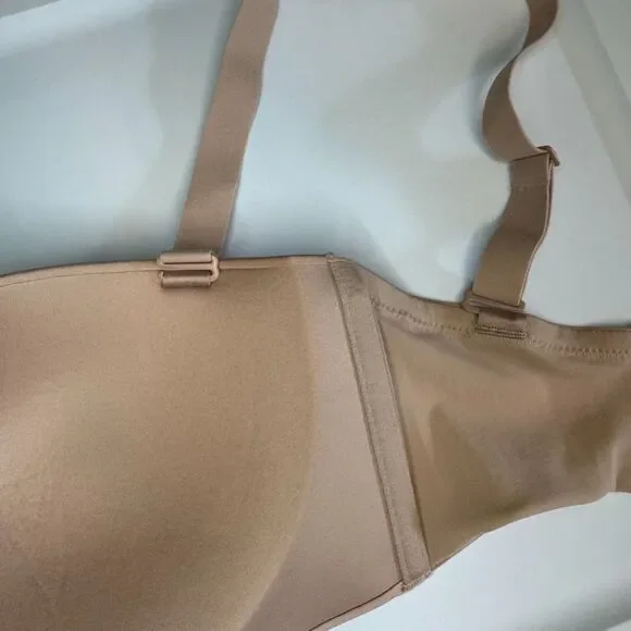 NEW SKIMS womens sz 36DDD wireless strapless lightly padded removable straps bra - Picture 2 of 12